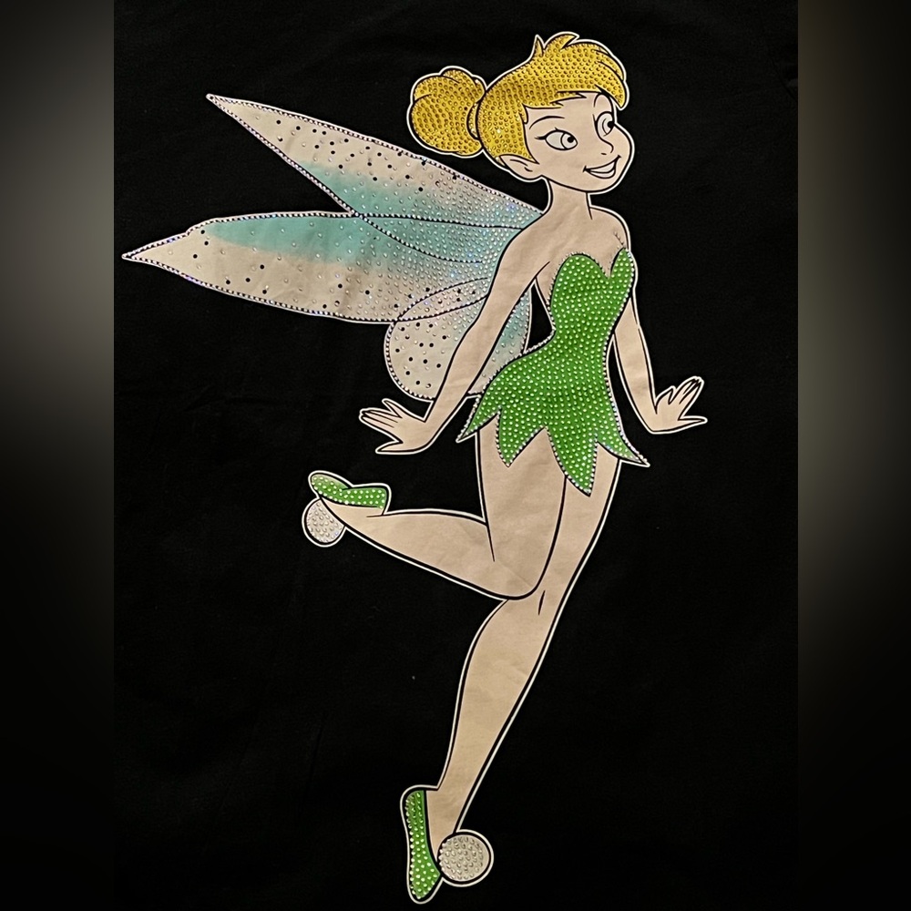 Tinker Bell Bling Tee Shirt - Picture 3 of 5